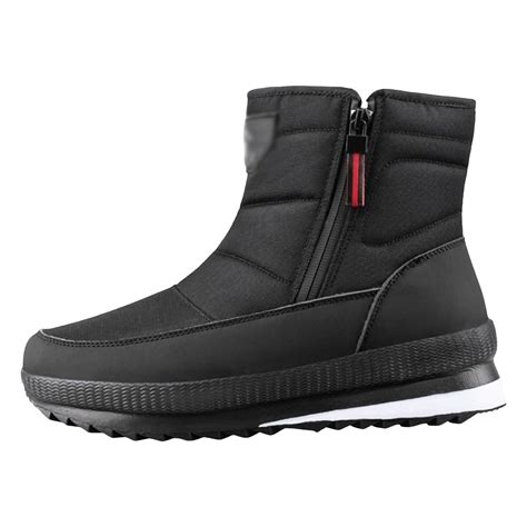 Zipper Snow Boots