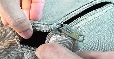 Zippers stuck or broken