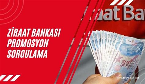 ziraat bankası promosyon sorgulama