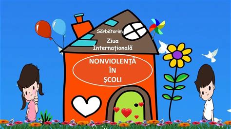 ziua internationala a nonviolentei in scoli