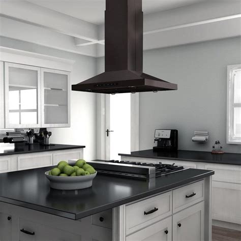 zline range hood island