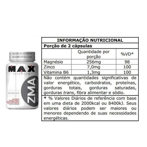 Zma Max Titanium Efeitos Colaterais