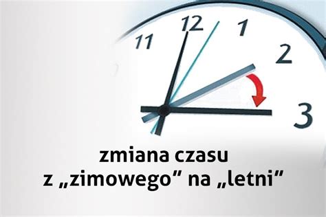 zmiana czasu z zimowego na letni 2023