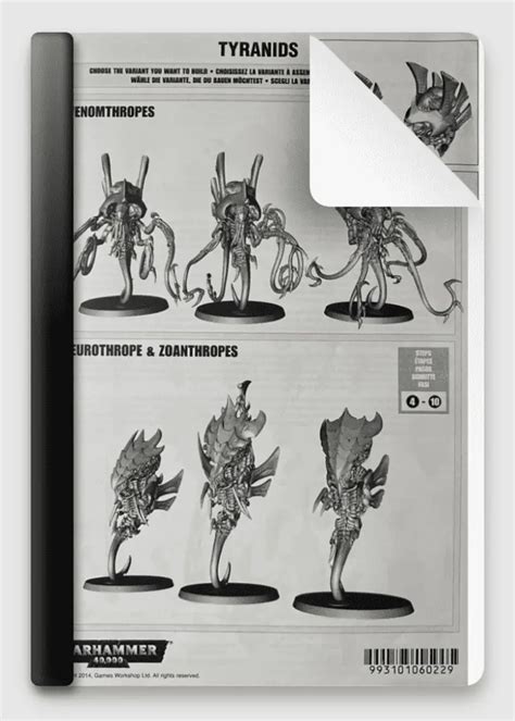 Zoanthrope Assembly Instructions