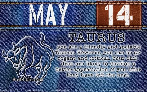 zodiac sign for may 14th birthday