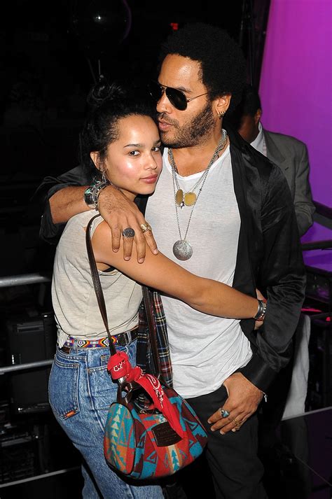 zoe and lenny kravitz