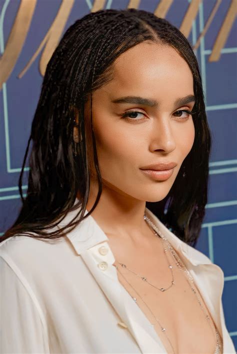 Zoe Kravitz Braids