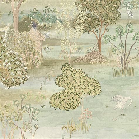 Zoffany Fish Wallpaper