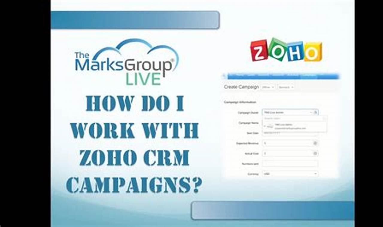 Zoho CRM Campaigns: A Comprehensive Guide for Boosting Your Marketing Efforts