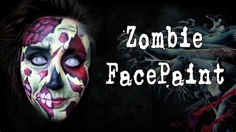 Zombie Face Paint Video