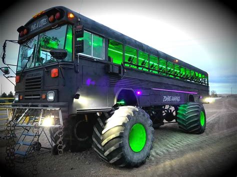 Zombie Paintball Bus