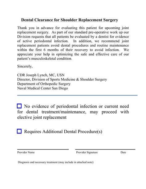 zometa and dental clearance
