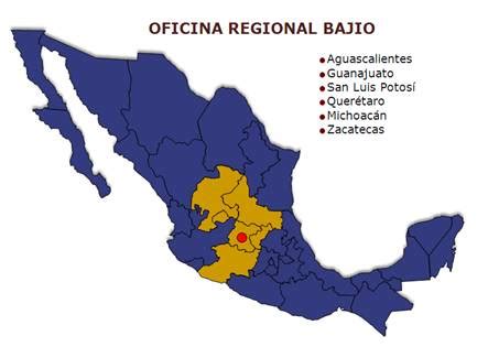 zona del bajio en mexico