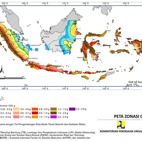 zona gempa di indonesia