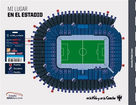 zonas del estadio de rayados