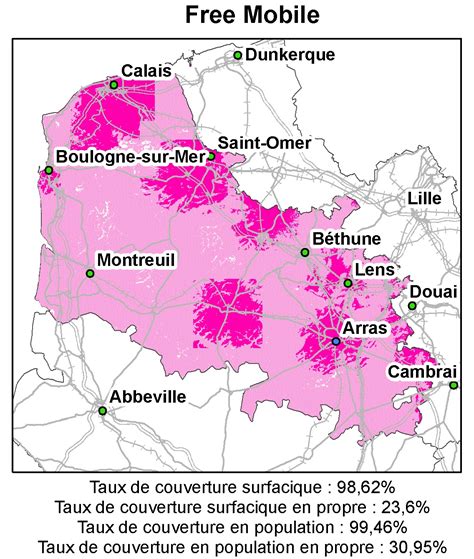 Découvrez l'évolution de la carte de couverture 4G de Free au cours des