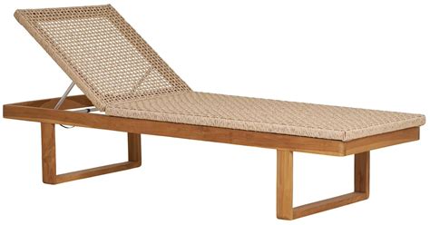 Zonnebed Teak