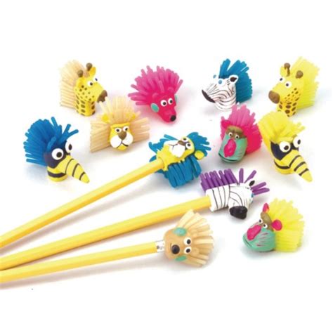 Zoo Animals Pencil Toppers