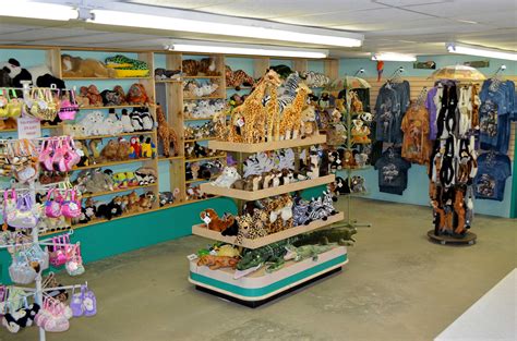 zoo gift shop items