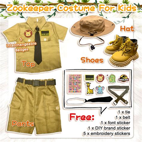 Zookeeper Costume Boy