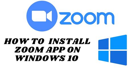 zoom app windows 10 download