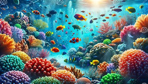 Zoom Background Video Fish