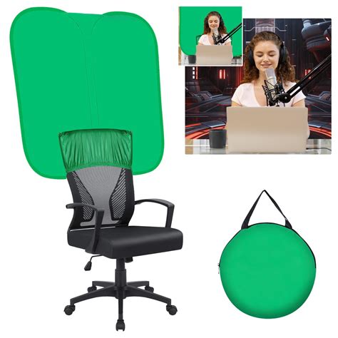 Zoom Chair Green Screen