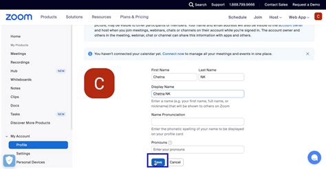 Image of Zoom Check Name