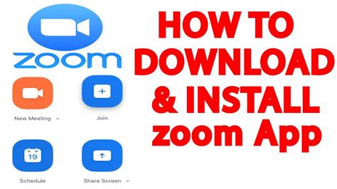 zoom cloud meetings app download for laptop