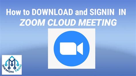 zoom cloud meetings login