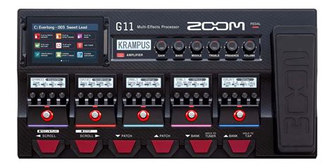 Zoom G11 Multi-Effects Processor With Expression Pedal
