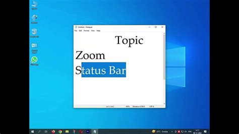 Zoom In And Out Button Is Available On Which Bar