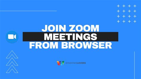 zoom join meeting online without downloading