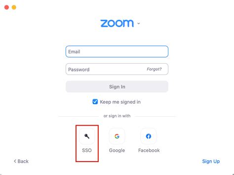 zoom login details for support