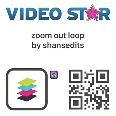 Zoom Loop Video Star Qr Code