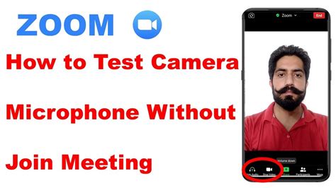 Zoom Microphone And Camera Test