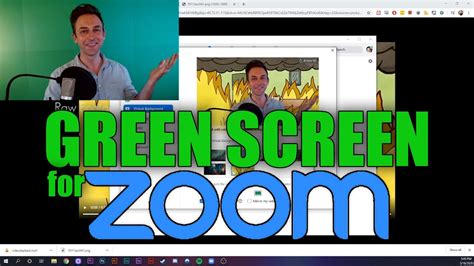Zoom Virtual Background Green Screen Requirements