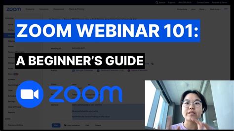 Zoom Webinar Walkthrough