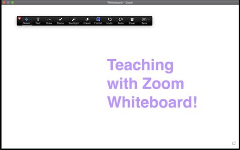 Zoom Whiteboard Background