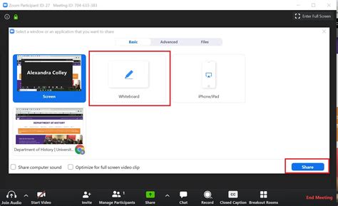 Zoom Whiteboard Feature Tutorial