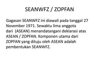 ASEAN AND ZOPFAN YouTube