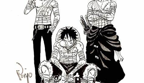 Zoro x Luffy x Sanji | One piece ( I don't really see this as a pairing