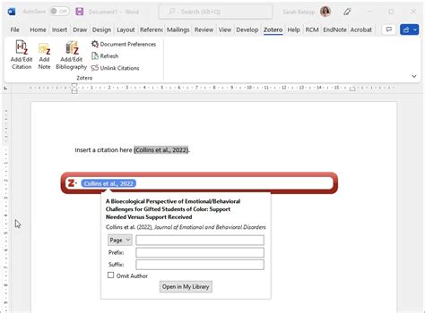 Zotero Citation File