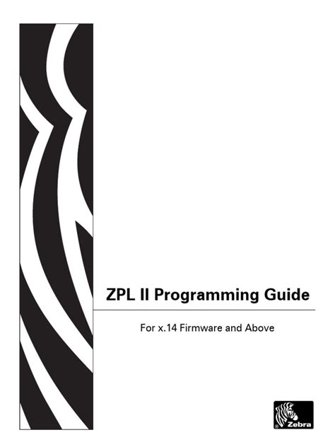 Zpl Programming Guide Deutsch