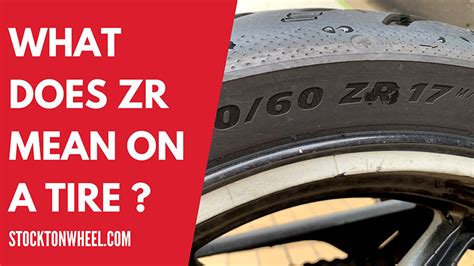 What does ZR Mean on a Tire? TireTerrain