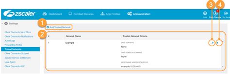 zscaler on trusted network