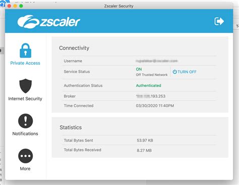 zscaler private access tab
