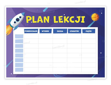 zschocianow plan lekcji