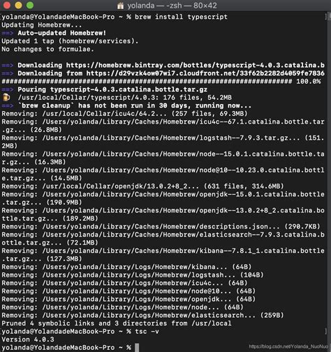 zsh: command not found: tsc