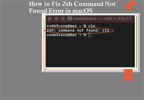 zsh command not found npm vs code mac